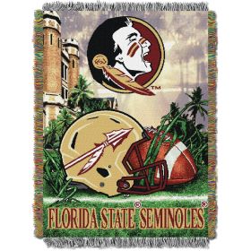Florida State OFFICIAL Collegiate Woven Tapestry Throw