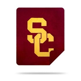 USC OFFICIAL Collegiate Denali Sliver Knit Throw