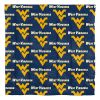 West Virginia Mountaineers Rotary Queen Bed In a Bag Set