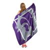 KANSAS STATE OFFICIAL NCAA "Halftone" Micro Raschel Throw Blanket; 46" x 60"