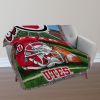 Utah OFFICIAL Collegiate "Home Field Advantage" Woven Tapestry Throw