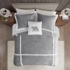 Plush to Sherpa Comforter Set