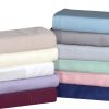 Luxuriously Soft 100% Viscose Derived from Bamboo 5-Piece Sheet Set , Oeko-TEX Certified, Split King - Pale Rose